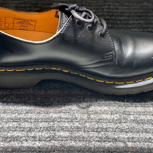 1461 Black Smooth Leather Oxfords- Women’s Size 8 - Picture 7 of 12